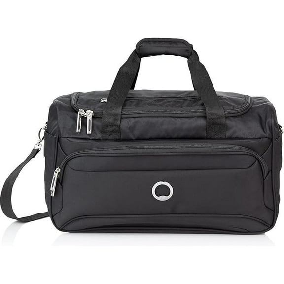 DELSEY Paris Sky Max 2.0 Duffle Carry-on Bag | Black | 18"