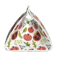thumbnail image 4 of Picia Tomatoes Pattern Long Tissue Box Cover,PVC Leather Triangle Holder,Tissue Box Holder with Magnetic Bottom,Facial Paper Organizer Dispenser-7.9"X4.9"X4.5", 4 of 9