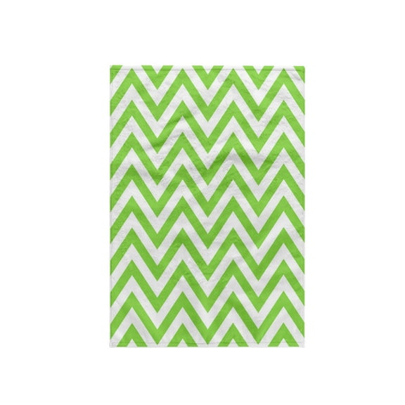 3dRose, Chevron, light lime green, 15x22 Hand Towel