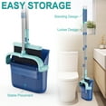thumbnail image 5 of MYSPRI Broom and Dustpan Combo Set for Home with Long Handle, Stand up Dust Pan with Teeth for Kitchen Floors Cleaning, 5 of 7