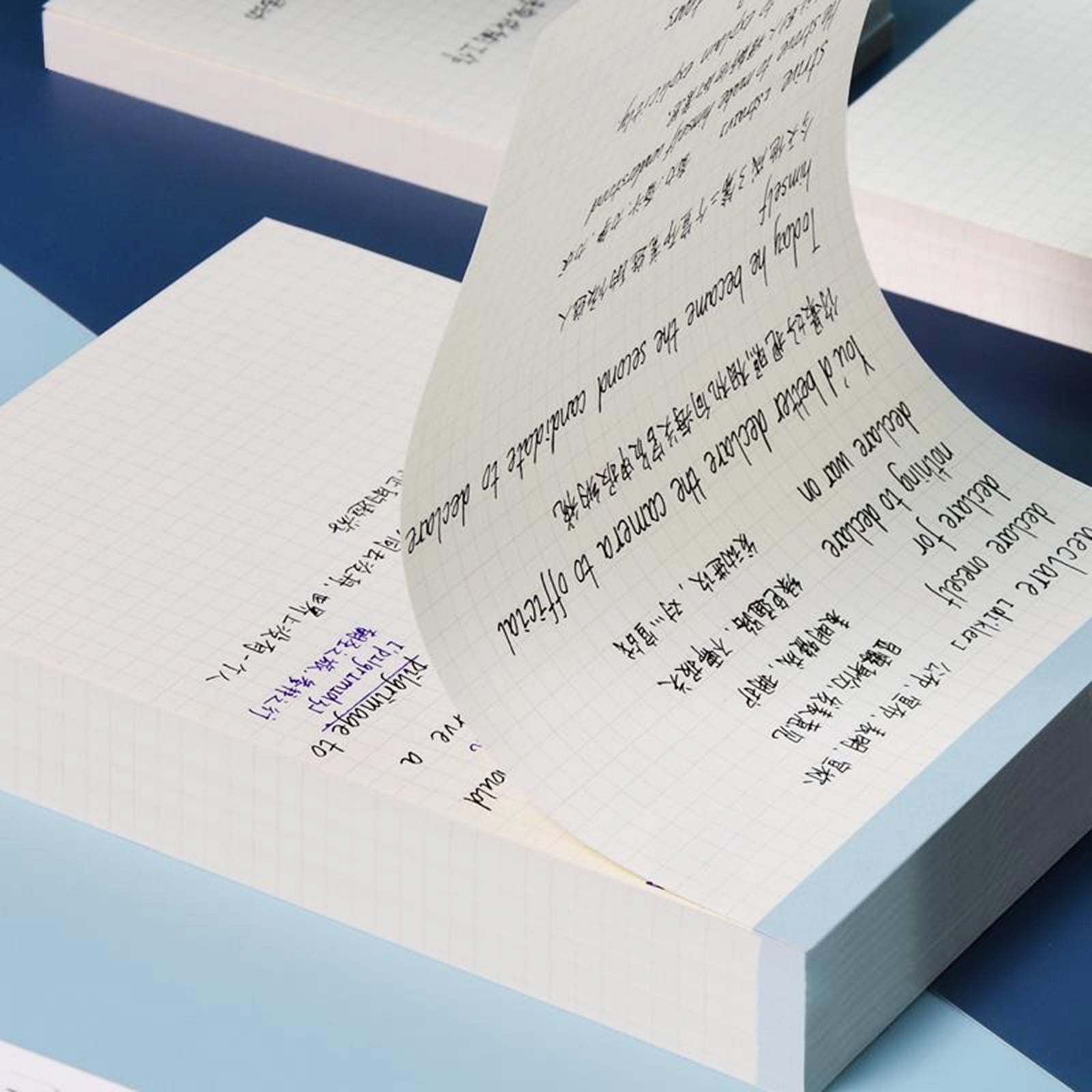 Thick Grid Sketchpads Graph Paper Pad Smooth Writing, Tear off Sheets for Architect Mathematician