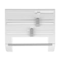 thumbnail image 2 of Soporte para Toalla de Papel Montado en La Pared, Soporte para Película de Blanco, 2 of 9