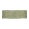 thumbnail image 2 of Better Trends 20"x 60" Premium Bathroom Runner Rug 100% Cotton Soft Reversible Tufted Bath Mat Water Absorbent Ideal for Easy Care in Bathroom and Shower Areas, (Sage)- Edge Collection, 2 of 4