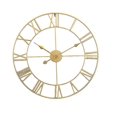 thumbnail image 1 of Wall Clocks Modern Mute Large Wall Clock Mute Stickers For Decoration Gift, 1 of 3