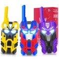 thumbnail image 1 of Walkie Talkies BTMBORY Transform Toys, paquete de 3, 2500 m, alcance para niños, 1 of 8