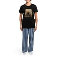 thumbnail image 4 of CafePress - Soft Coated Wheaton Terrier Pajamas - Women's Short Sleeve Print T-Shirt and Pants Dark Cotton Pajama Set, 4 of 7