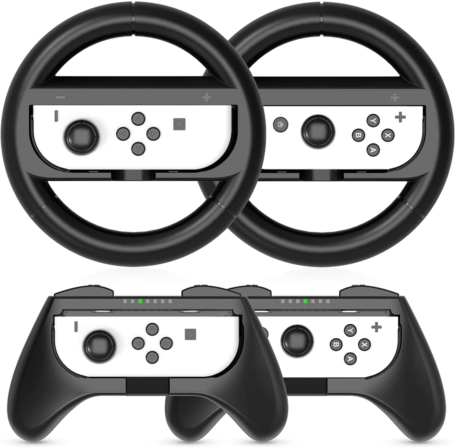 PowerLead Lenkrad für Nintendo Switch Controller Im Game Check 