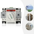 thumbnail image 3 of GCQ2-63/2 Dual Power Automatic Transfer Switch 2P 63Amp AC-33iB 110V Toggle, 3 of 22