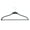Black, variant on Simpli Furnished Non-Slip Hangers for Clothes, Recycled Plastic Hangers with 360° Rotating Hooks, 18" x 9", 120-Pack, Pink