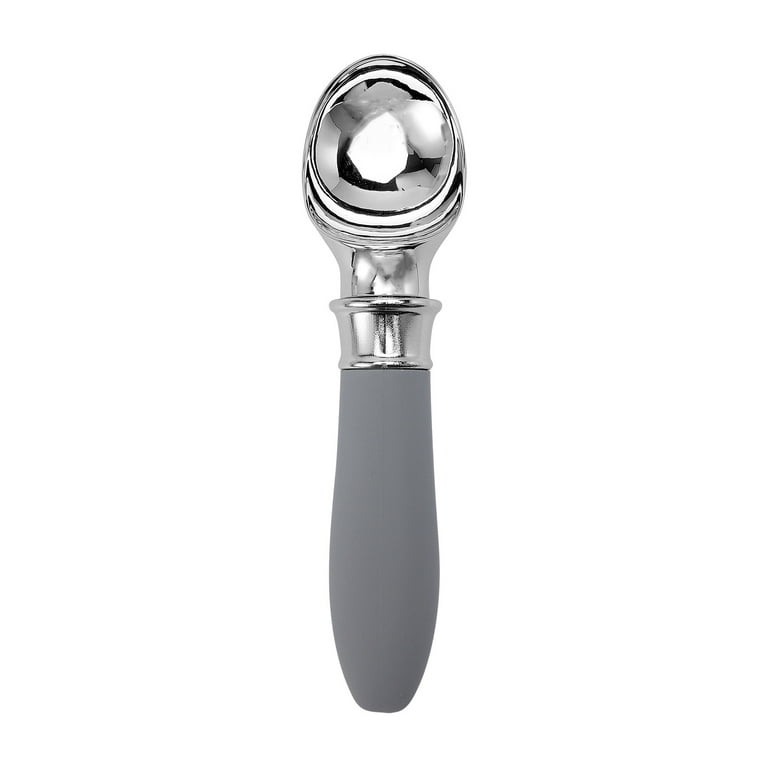 Stainless Steel Ice Cream Scoop by Midnight Scoop - Ergonomic Ice Cream  Scooper for Hard Ice Cream 