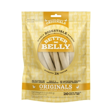 UPC: 0615650200344 | Better Belly Originals Natural Chicken Liver Flavor Small Rolls 20 ct