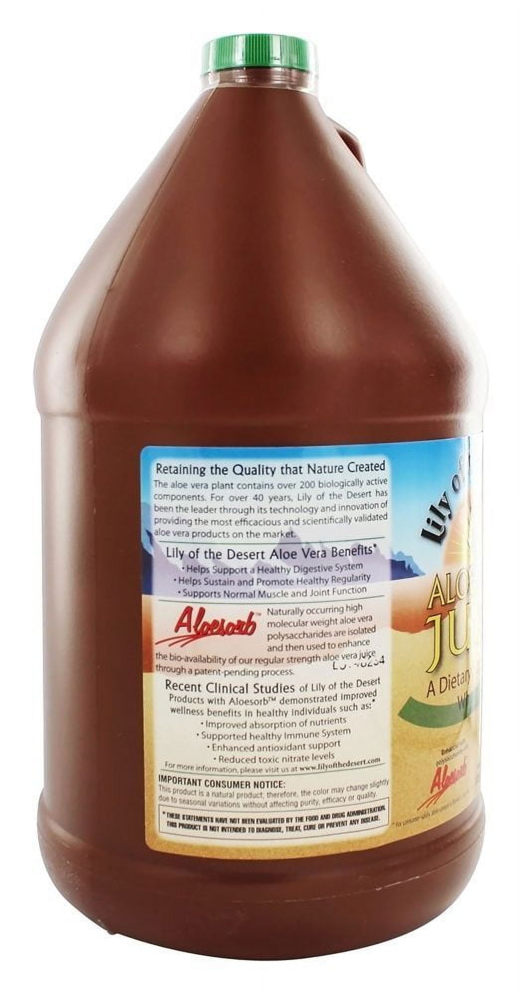 Lily of the Desert Aloe Vera Juice Whole Leaf 128 fl oz