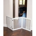 thumbnail image 5 of BirdRock Home Folding Dog Gate - 3 Panel - 24" - White, 5 of 8