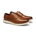 thumbnail image 4 of Zapatos Oxford Casual de Vestir para Hombre Bruno Marc Marrón Talla 10.5, 4 of 9