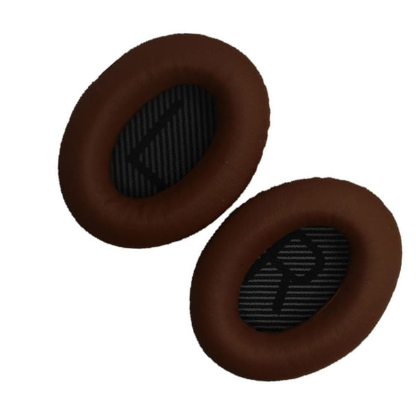 Seitruly Almohadillas para los oídos, almohadillas para los oídos, cancelación de ruido, protección auditiva para juegos, orejeras, piezas de Relojes inteligentes Café+Negro