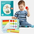 thumbnail image 1 of Vrorvz Elementary Math Magnetic Fraction Disc Set for Easy Fraction Learning and Interactive Math Education at Home or School Includes Activity Book 102 Stickers 3 Scoring Boards and a Pen, 1 of 8