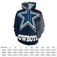 thumbnail image 2 of Football Cowboys Men's Women New Sweatshirt Hoodie Men's Plus Size Sweatshirt Hooded Sweatshirt 3d Printed Street Men's Cloth, 2 of 6