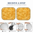 thumbnail image 6 of Zufioo nachos cracker Print Folding Car Windshield Sun Visor, Anti-ultraviolet Sun Visor, Suitable for Trucks, Vans Car Accessories-Medium, 6 of 6