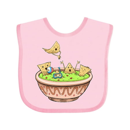 

Inktastic Nachos Partying in Guacamole Gift Baby Boy or Baby Girl Bib