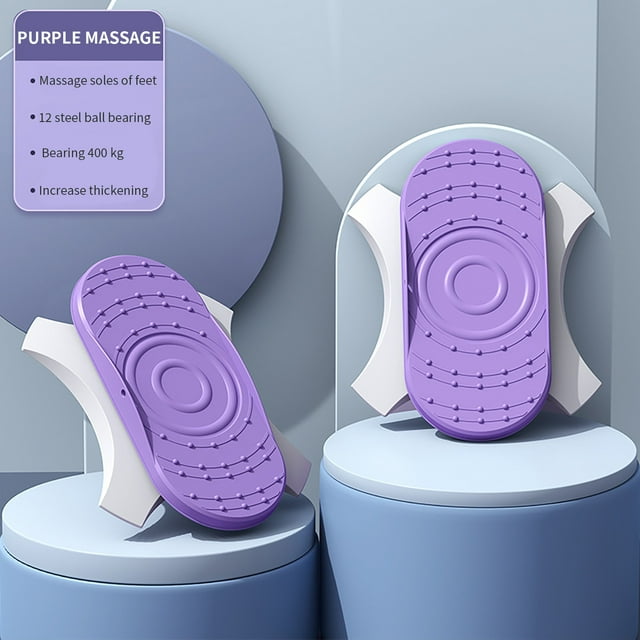 Fiudx Máquina de Torsión de Cintura, Portátil, con Doble Pedal, Diseño Ergonómico y Base Antideslizante, Rotación de 360 Grados y Funcionamiento Silencioso, Ideal para Uso En Casa, Oficina y Exterior
