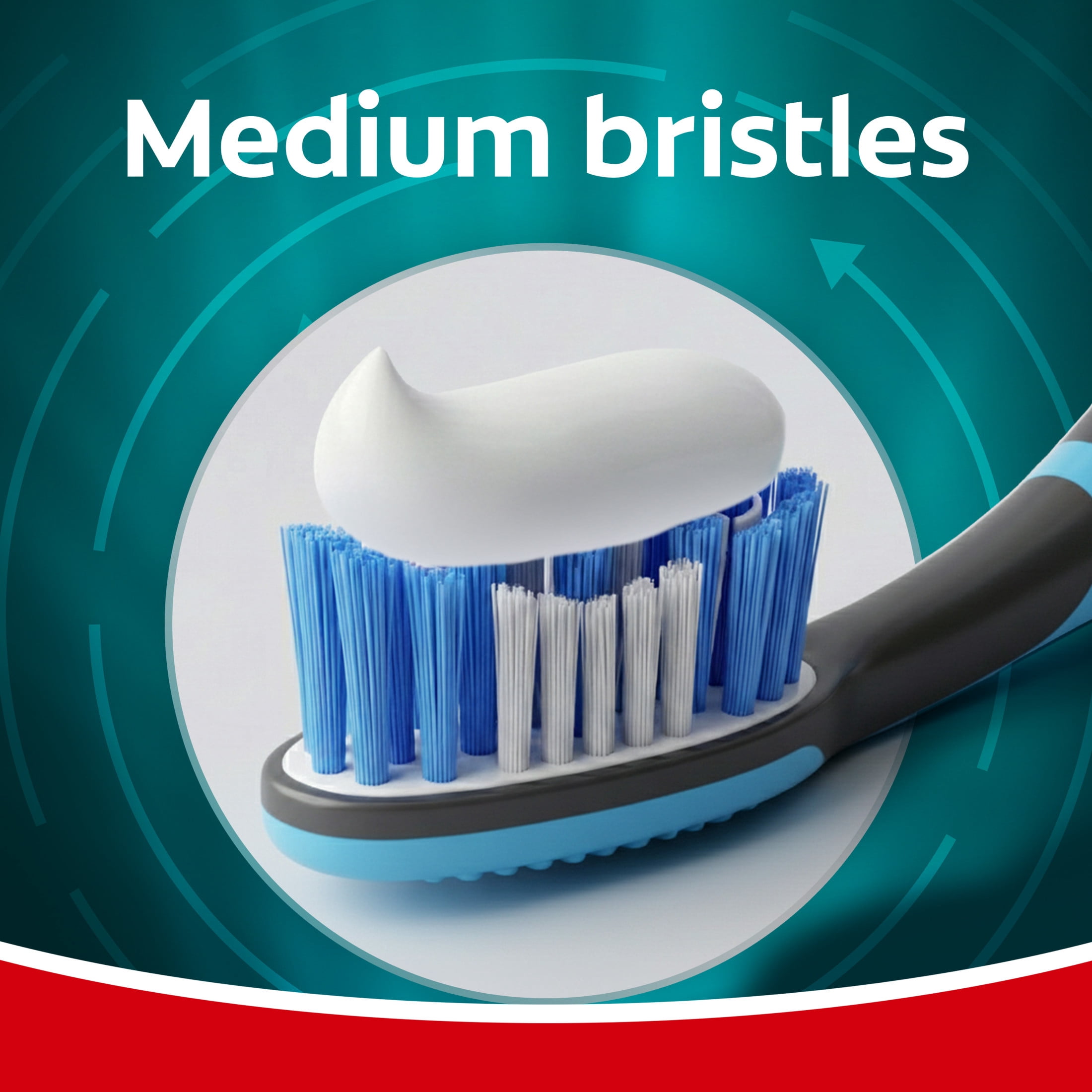 Colgate 360 Vibrate Deep Clean Battery Powered Electric Toothbrush with Medium Bristles, 2 Pack