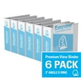 thumbnail image 1 of Davis Group, Easyview Premium, D Ring, Customizable, View Binder, 6 Pack, 3", 1 of 3