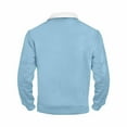 thumbnail image 5 of Men's Winter Jacket Thick Thermal Warm Lined Coat Color: Light Blue Size: XXXXL, 5 of 5