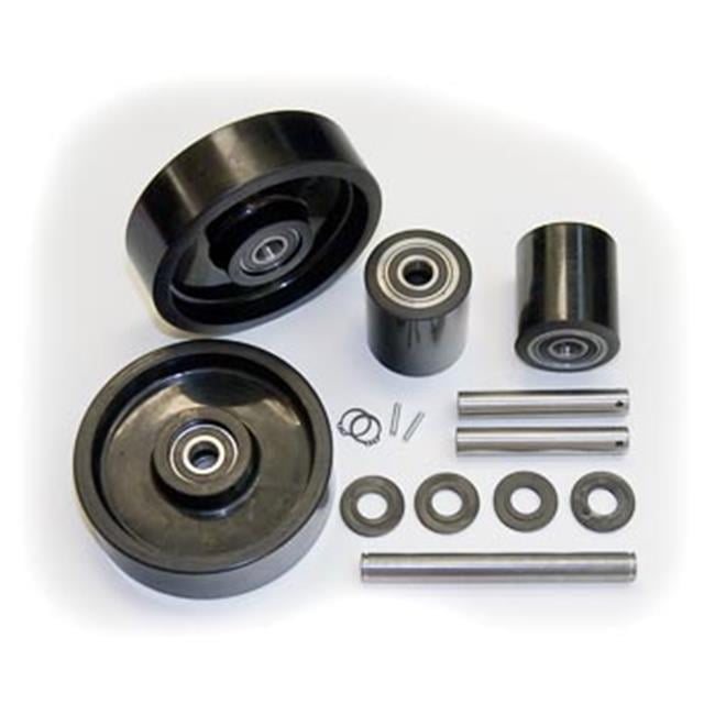 Mobile GWKML55CK ML55 Complete Wheel Kit for Manual Pallet Jack Black