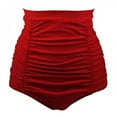 thumbnail image 4 of High Wasit Beach Suit Bottoms Women Plus Size Beach Wear Short Female Vintage Pants Bottom, 4 of 6