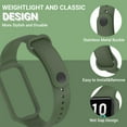 thumbnail image 2 of Tianle 4 PACKS Watch Bands Compatible with Amazfit Band 7 Strap,Silicone Bands Metal Buckle Adjustable Wristband Bracelet Sport Strap for Amazfit Band 7 Replacement Band, 2 of 7