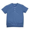 thumbnail image 1 of EGNMCR T-Shirt de Loisirs à Manches Courtes et Col Rond pour Garçon, Couleur Unie, 1 of 4