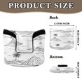thumbnail image 2 of Haosy Line Palm Tree Mountains Golf Mallet Putter Cover Strong Magnetic Leather Golf Club Headcover Closure, 2 of 7