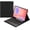 Black, variant on Touch Keyboard Case for Samsung Galaxy Tab S10 Lite/ S10 FE/ S9 FE 10.9 Inch/Tab S9 11 Inch, with Pencil Holder - Magnetically Detachable Touch Bluetooth Keyboard