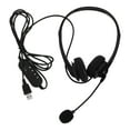 thumbnail image 1 of Auriculares de oficina Cancelación de ruido Auriculares auriculares con cable con micrófono, 1 of 6