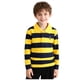 thumbnail image 2 of Blusa y camisa de manga larga con cuello vuelto para niños, blusa deportiva recreativa con estampado de rayas de verano para niños, blusa de manga larga con cuello vuelto para niños, parte superior de, 2 of 6