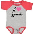 thumbnail image 3 of Inktastic I Love Gymnastics Girls Baby Bodysuit, 3 of 5