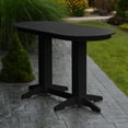 thumbnail image 1 of A &amp; L Furniture Poly 72 x 33 in. Oval Bar Height Table, 1 of 11