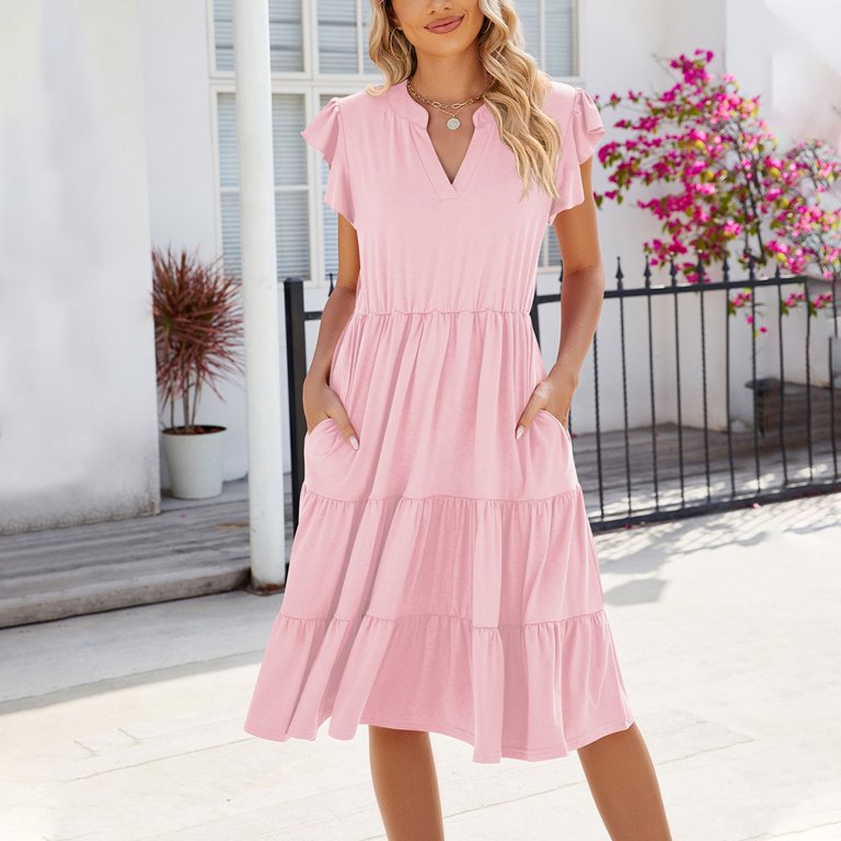 sachin and babi light blue dress A-Line Quinceanera Dresses Elegant Dress Wedding Wedding Guest Ankle Length  Short Sleeve Off Shoulder Polyester Backless with Ruched 2026 main image 0