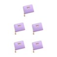 thumbnail image 1 of Qarigey Monedero compacto y versátil para una organización sin esfuerzo Cartera Tarjetero Carteras pequeñas Monedero morado Type2 NO2, 1 of 6