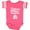 Football Pink and White, variant on Inktastic Future School Principal Boys or Girls Baby Bodysuit