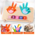 thumbnail image 3 of Juguetes Montessori para niños de 3 a 5 años Manipuladores educativos de matemáticas Juguetes de aprendizaje para niños pequeños de 3 a 5 años Bloques de conteo de números Juguetes para niños Escuela, 3 of 6