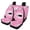 Lips Diamond, variant on Pzuqiu Skull and Cherry Blossom Design Car Seat Covers Full Set 3 Pack, Front and Rear Seat Cover Set Polyester All Season Fit Easy to Install for Cars Truck SUVs