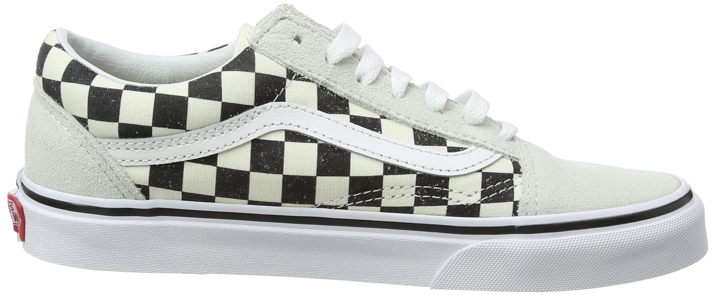  Vans, Old Skool Sneakers (3.5, Black/White, Numeric_3_Point_5)