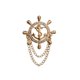 thumbnail image 4 of Timón de Broche de Borlas de Cadena Fernando Pin de Solapa, 4 of 4