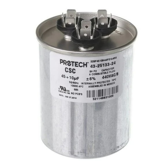 Prostock Motor Dual Run Capacitor, 440V AC 43-25133-24