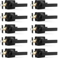thumbnail image 1 of Matte Door Handles Passage Door Handles Interior Door Handles NonLocking Lever Set [for Hallway or Closet Doors] Reversible for Right/Left Sided Doors, 1 of 8