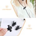 thumbnail image 3 of unbranded 4Ud Sujetadores Para Cable De Auriculares Negro Para Organización Fácil Y Retención Durante El Ejercicio, 3 of 8