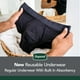 thumbnail image 2 of Ropa interior lavable para incontinencia adulta Depend para hombre, talla XL, negra, 2 of 8