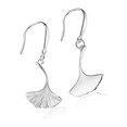 thumbnail image 4 of 2 Pieces Alloy Leaf Shape Earring Adorable Exquisite Decorative Electroplated Unfading Ladies Eardrop Jewelry Ornament, 4 of 8