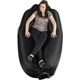 thumbnail image 3 of 26-27 Inflatable Lounger Air Sofa Couch with Pillow, Portable Waterproof, 3 of 5
